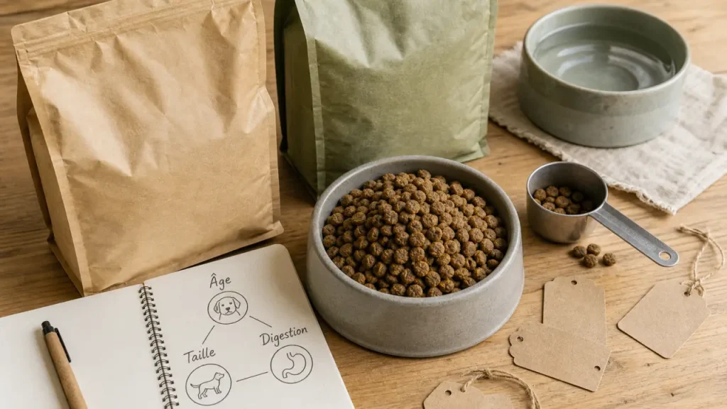Botanic croquettes chien grain free low grain en sacs et bol