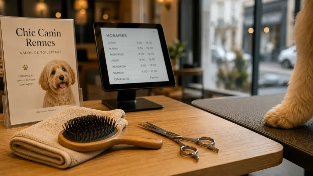 Chic canin Rennes : toilettage chiens et chats