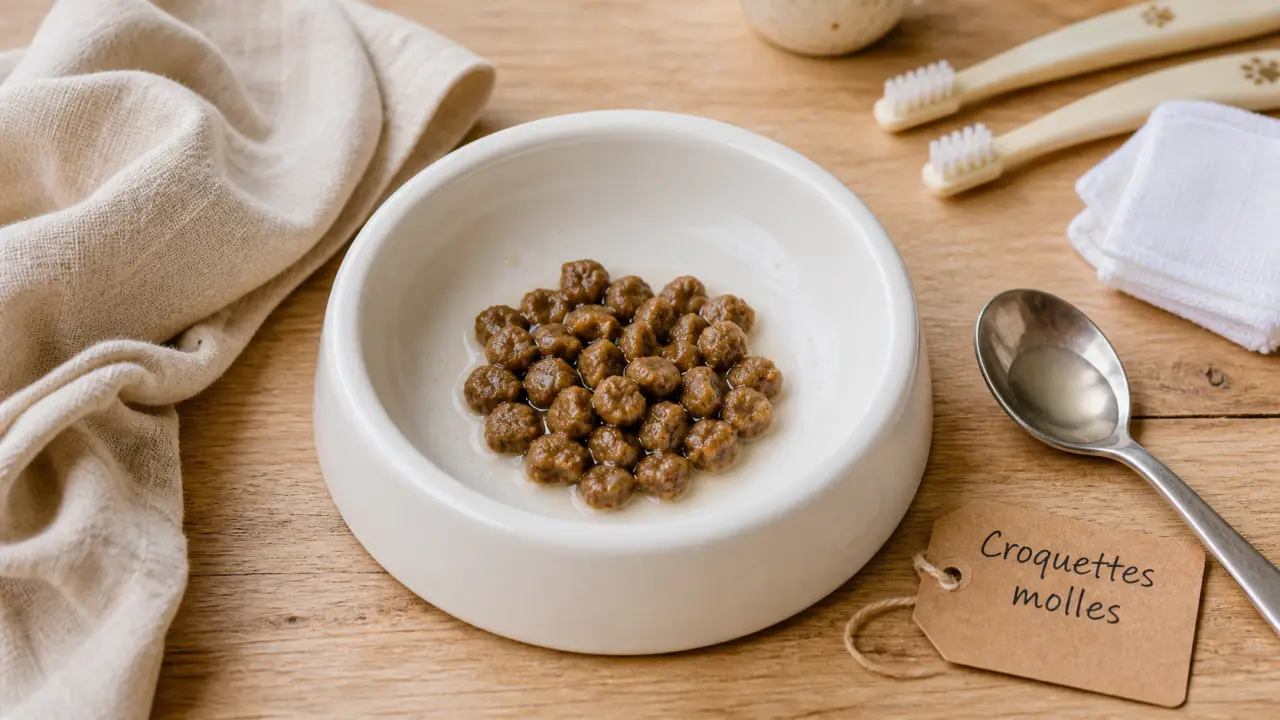 Croquettes molles pour chat : croquettes humidifiées