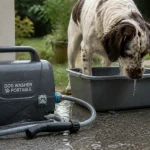 Dog washer portable pour lavage chien en terrasse