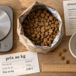Croquettes chien adulte : photo prix au kilo et composition