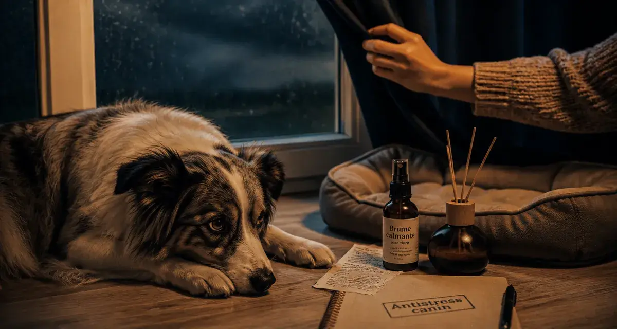 Meilleur anti stress pour chien : phéromones et spray naturel pour calmer un chien anxieux