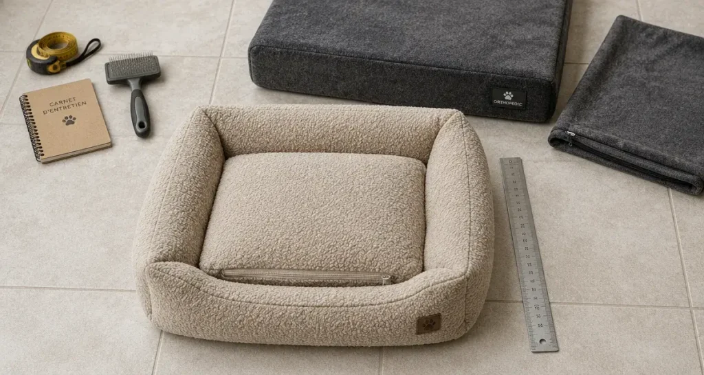 Literie pour chien : panier, coussin ou matelas, le choix qui évite de racheter deux fois